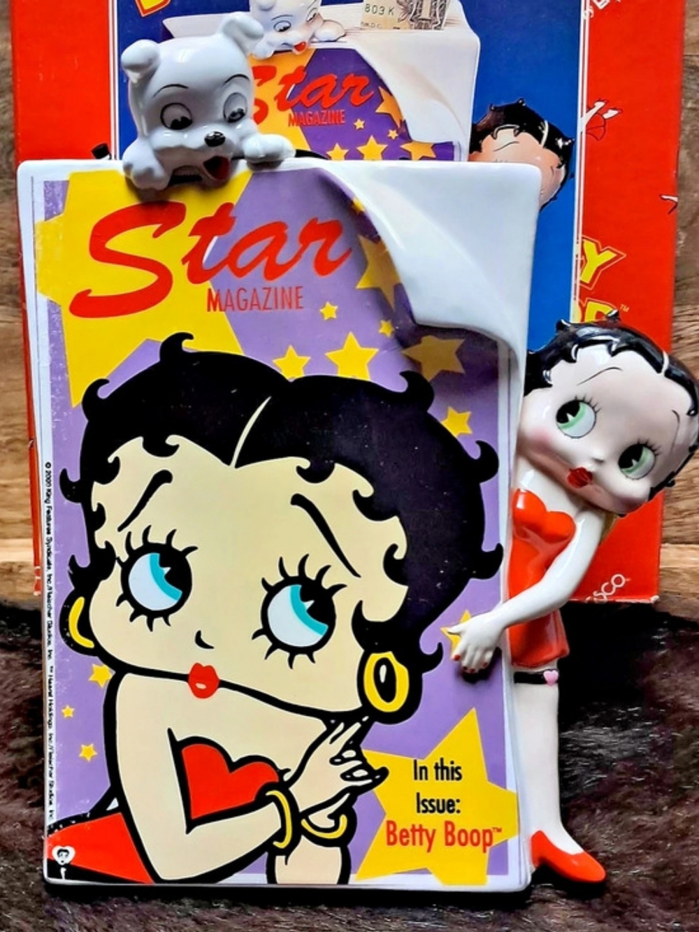 2000 Vintage Betty Boop Magazine Bank Collectible